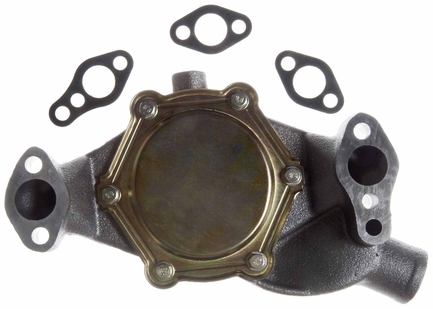 Bottom View of Engine Water Pump GATES 43098