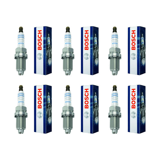 For BMW E34 525i E36 325i M3 E39 528i Set of 6 BOSCH Spark Plugs FR 7 LDC / 7402