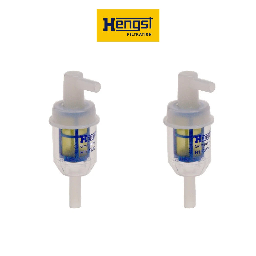 2 x Diesel Fuel Filter HENGST H103WK For Mercedes-Benz W115 W123 W123 W124 W126