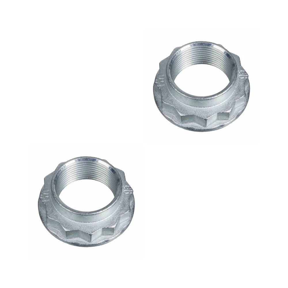 2 Axle Nuts 12181 / 33411133785 for BMW E36 E46 E60 E63 E64 E70 E90 E91 E92 E93