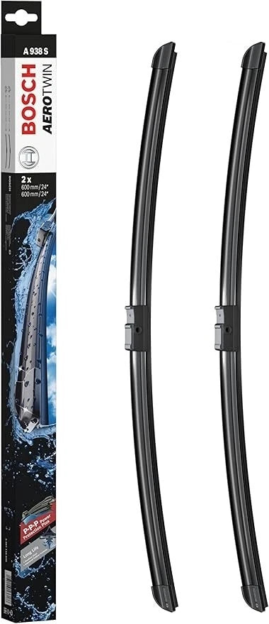 Front Left and Right Wiper Blades BOSCH 3397118938 For Mercedes-Benz W204 W207