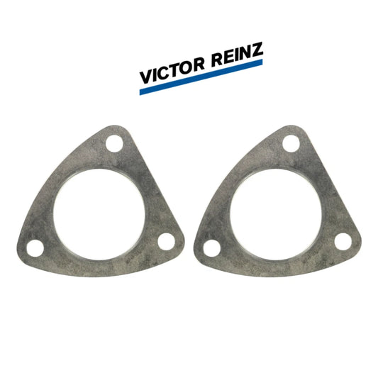 Set of 2 Exhaust Gasket Manifold to Header Pipe for Porsche 924S 944 968