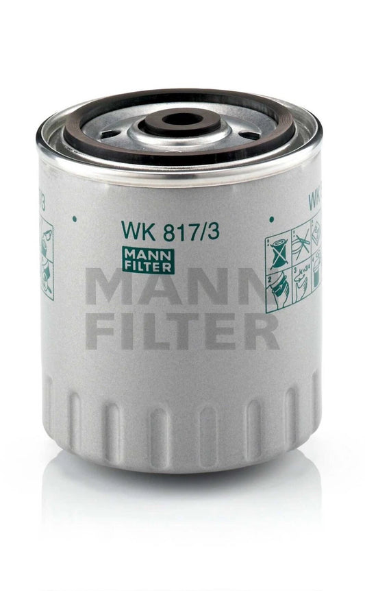 For Mercedes 190E 300D W124 350SDL 300TD Fuel Filter MANN 6010901652 / WK817/3X